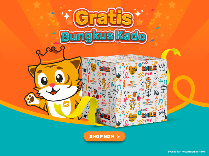 GRATIS GIFT WRAPPING di TOYS KINGDOM!