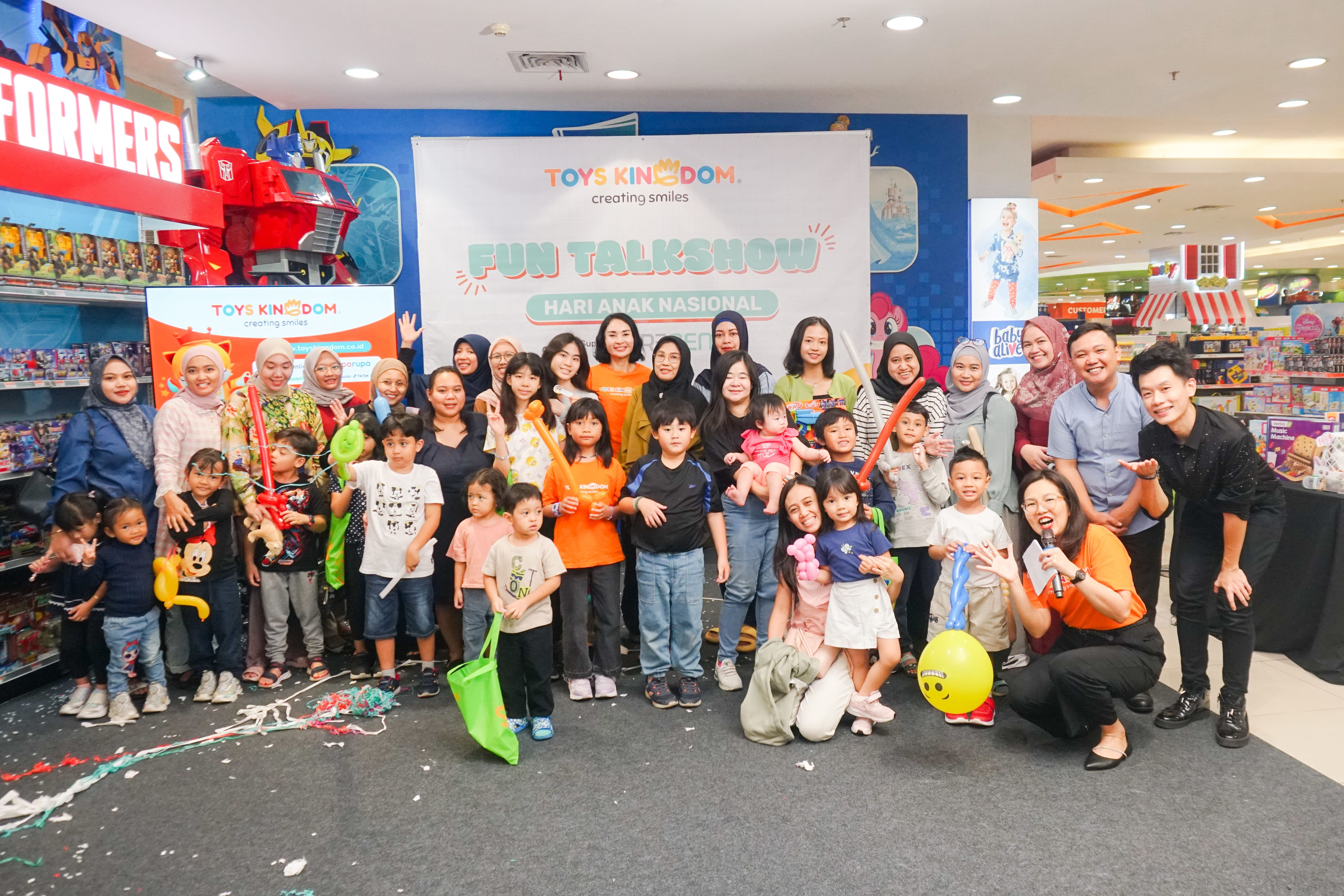   Rayakan Hari Anak Nasional, Toys Kingdom Gandeng REGENE Kenalkan Cara Personal Dukung Tumbuh Kembang Anak