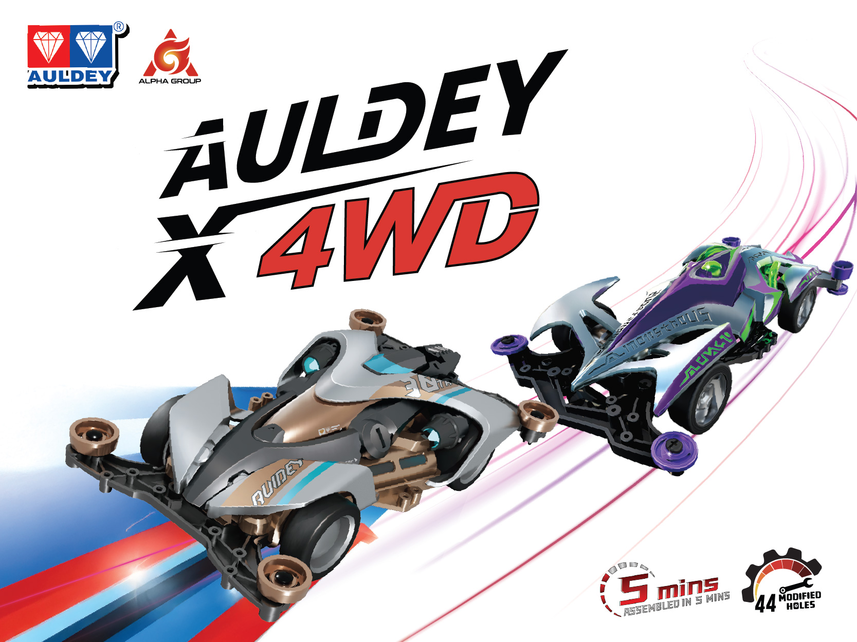 Gaspol dengan Gaya: Saatnya Balapan Bersama Auldey Mini 4WD di Toys Kingdom!