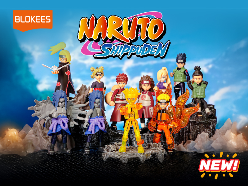 Hidupkan Kembali Kisah Naruto Lewat Blokees